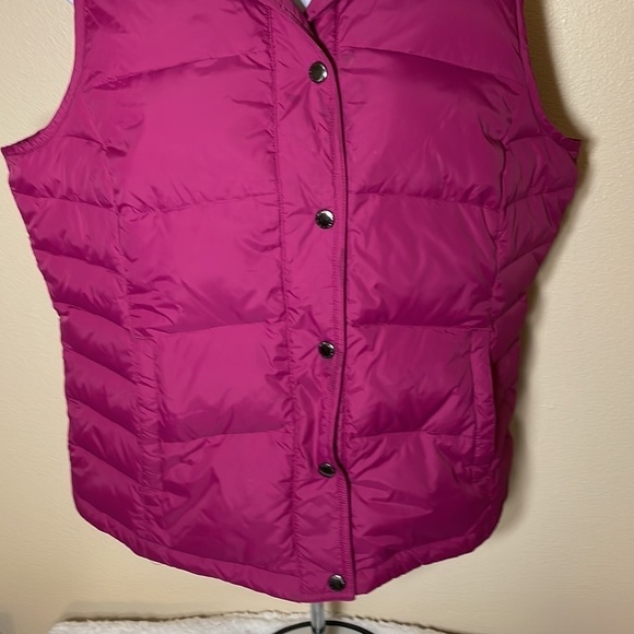 LANDS End Down Puffer Vest Size 10/12 - Picture 3 of 12